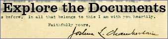 Joshua Lawrence Chamberlain Documents