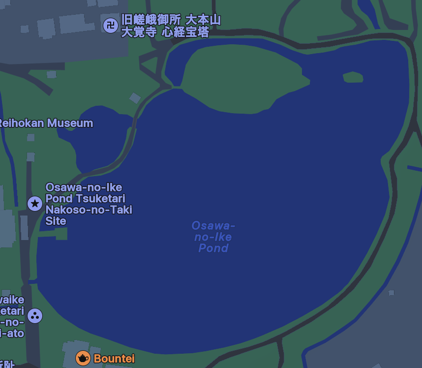 Byodo-in Map