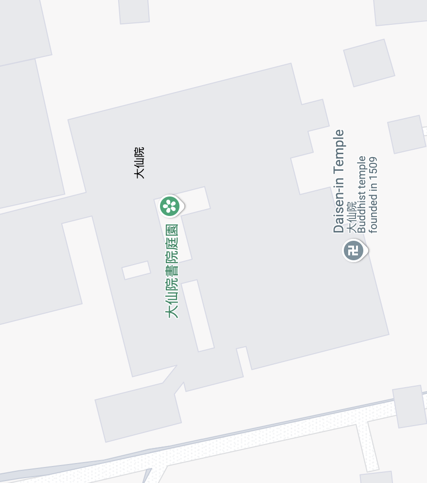 Byodo-in Map