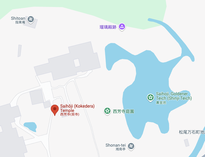 saihoji Map