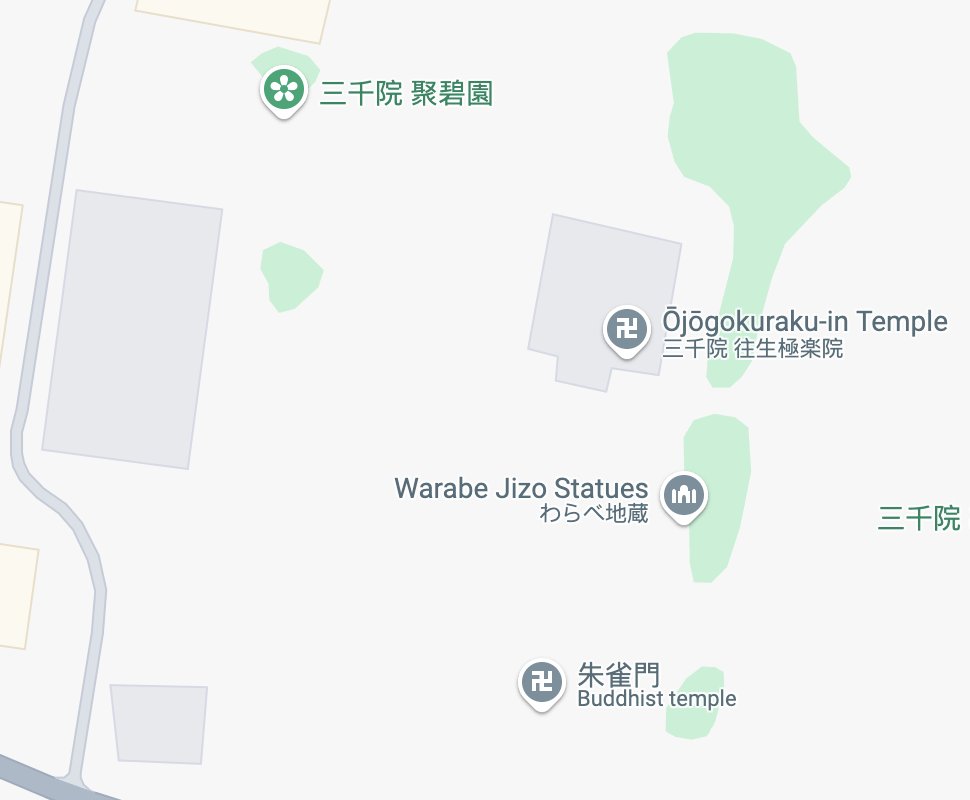 Byodo-in Map