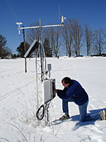 Datalogger at Crystal Springs Farm