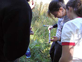 Soil core analysis