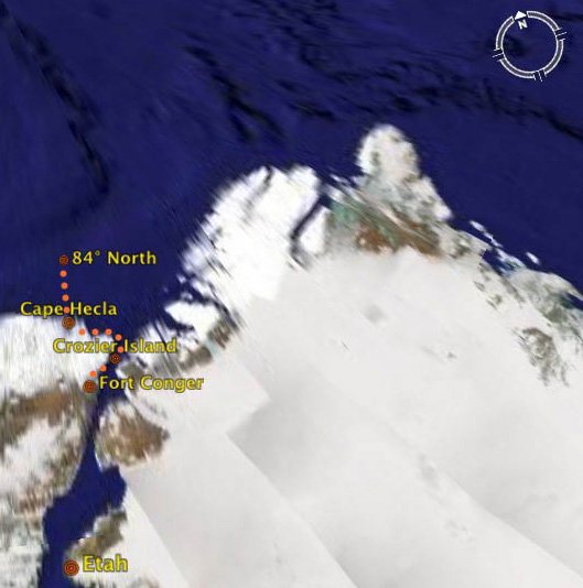 1902 sledge trip peary arctic